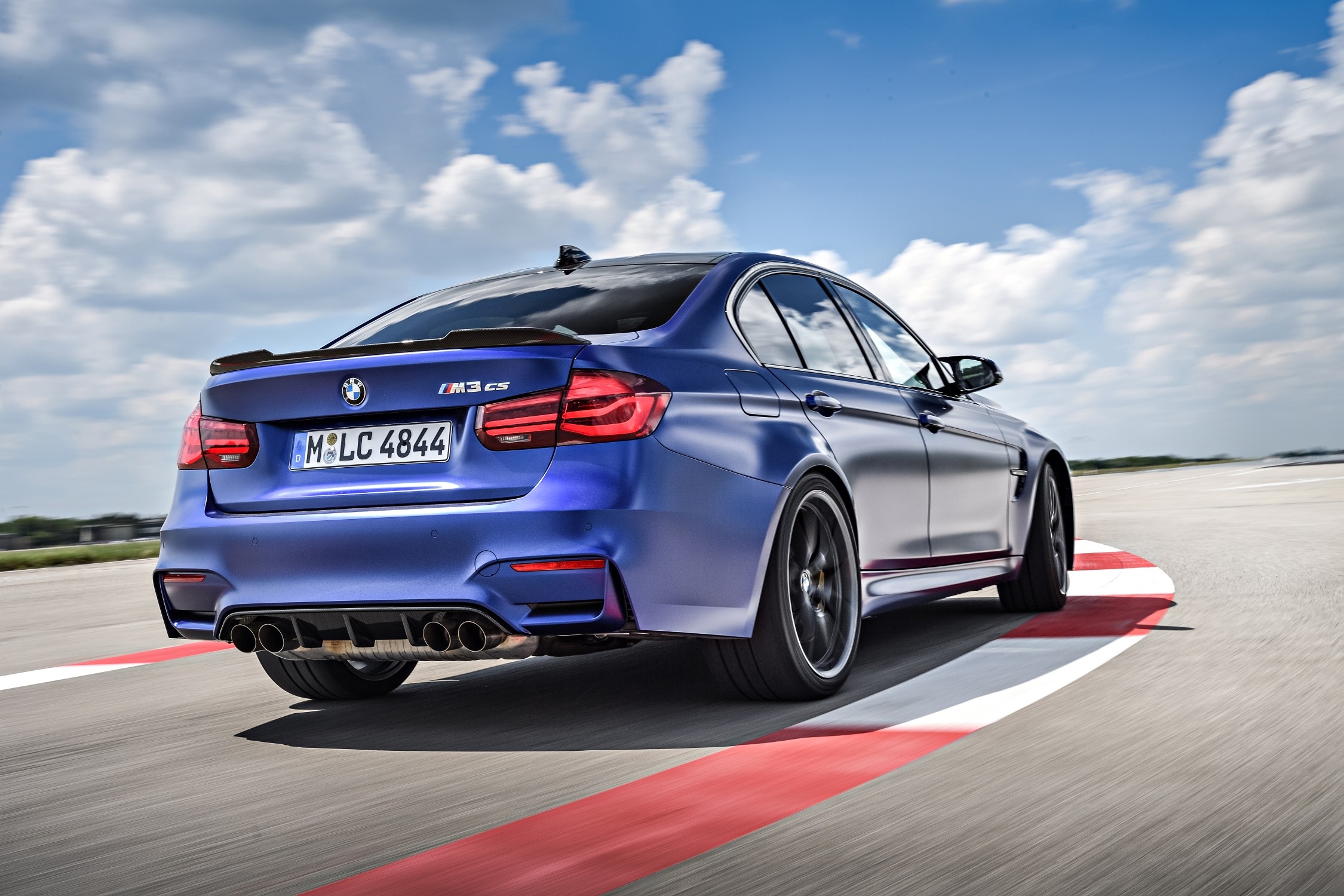 BMW M3 CS F80 на трассе